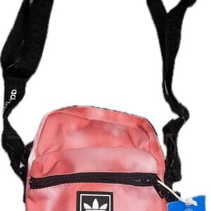 Adidas Pink Belt Bag Sporty Compact Design